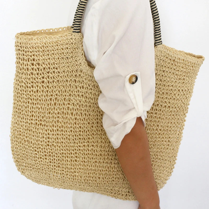 2024 Beach Woven Vintage Handmade Shoulder Bag