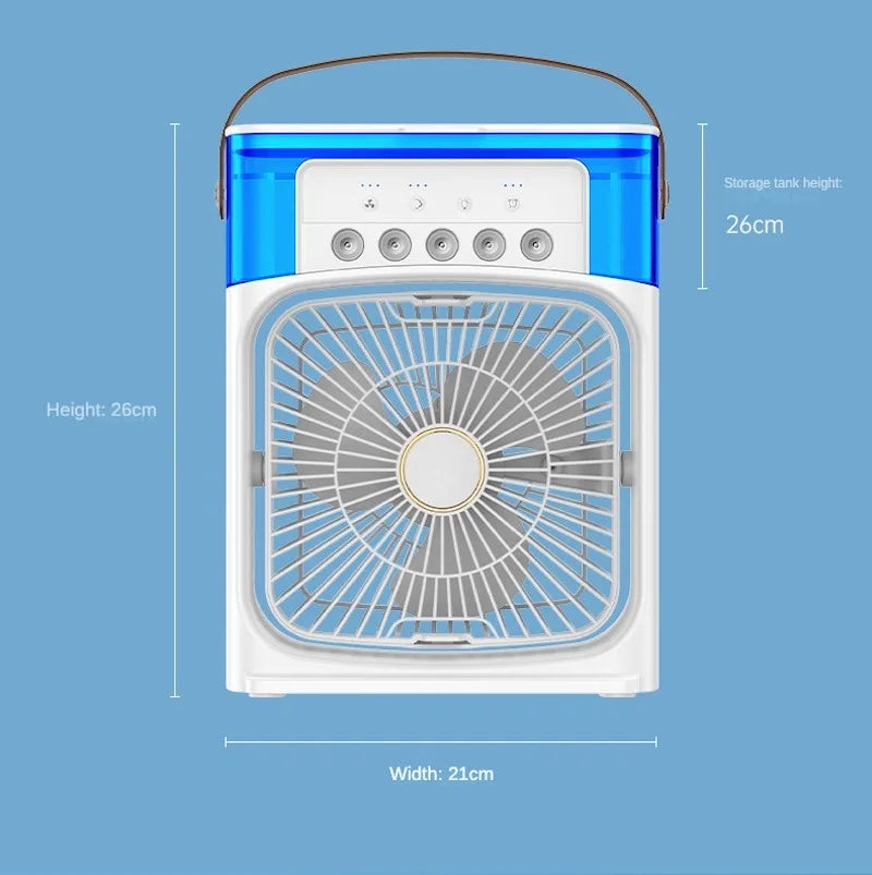 Portable Humidifier + Fan Air Conditioner